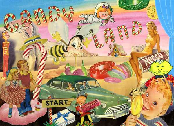 Candy Land board game nelson de la nuez retro pop culture candy