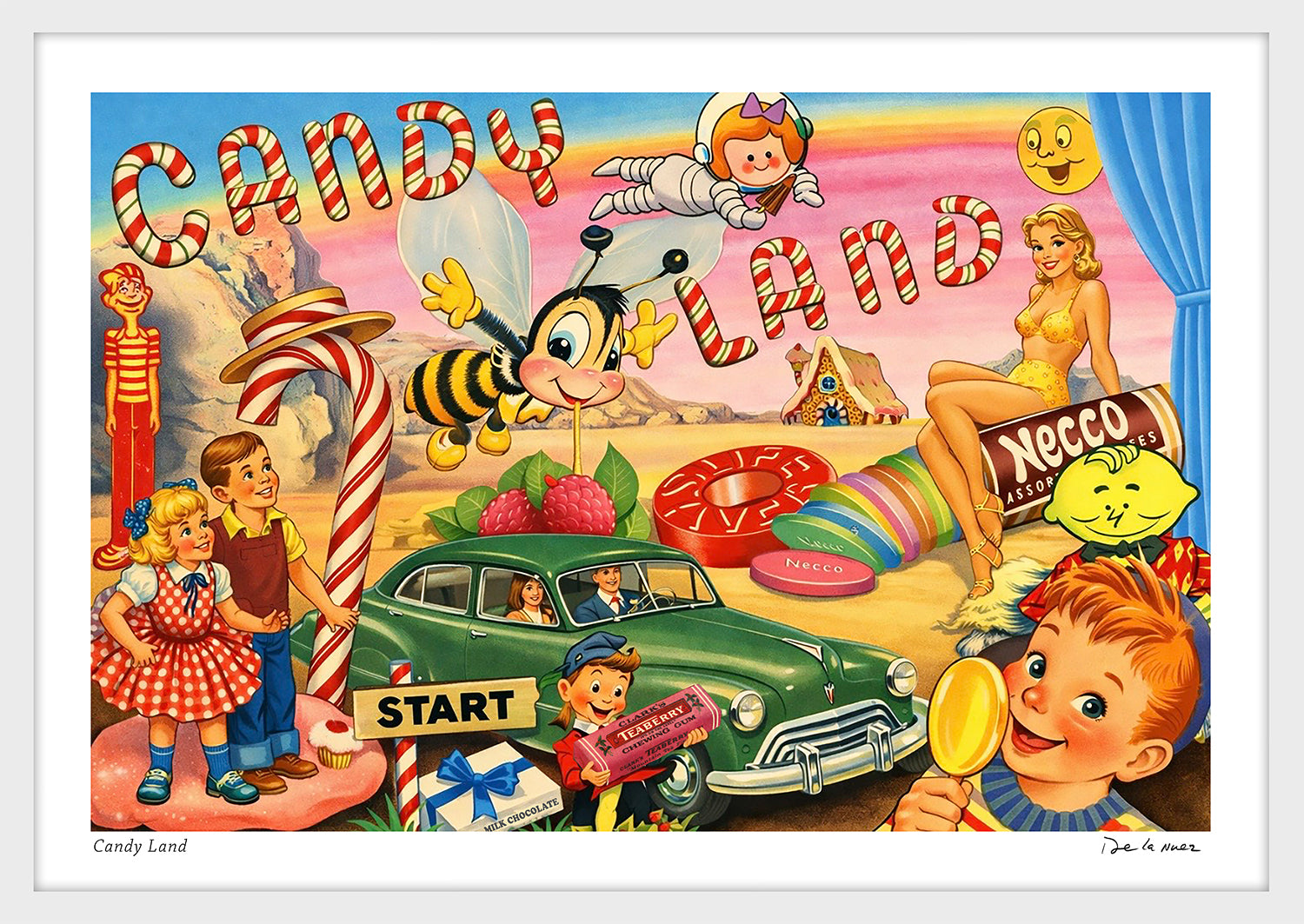 Candy Land Print