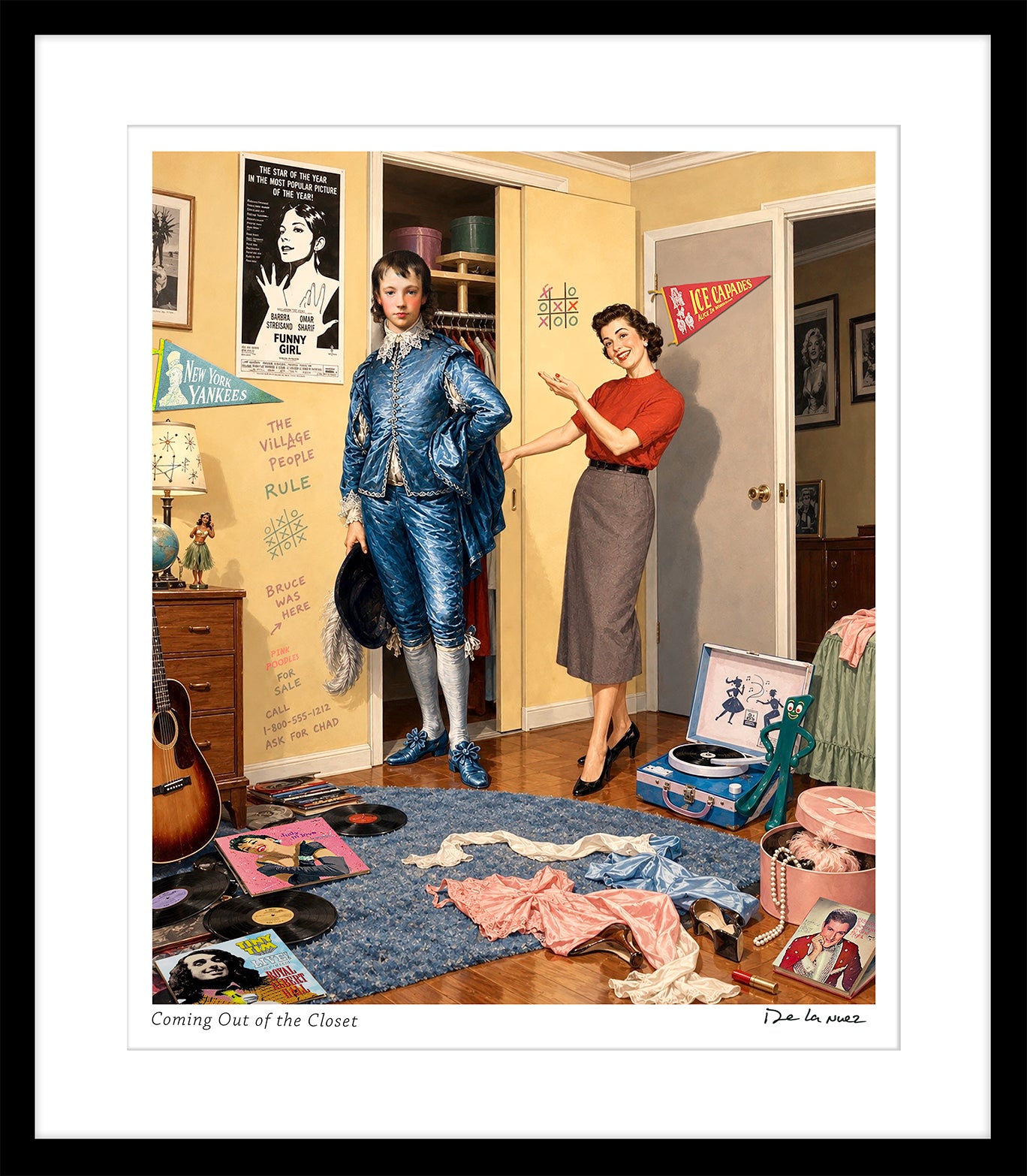 Coming Out of the Closet Print