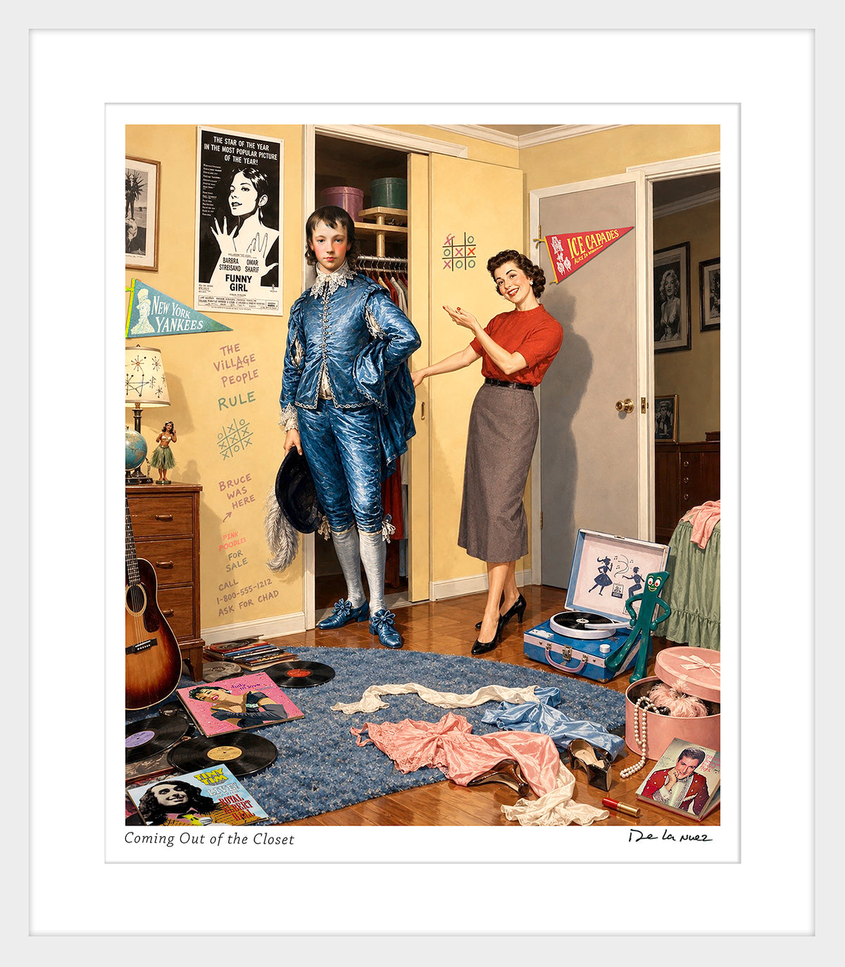 Coming Out of the Closet Print