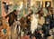 Nelson De La Nuez Darwin's Guest Bathroom Print The Museum of Humor Art MOHA Charles Darwin Evolution Creation Monkeys Animals