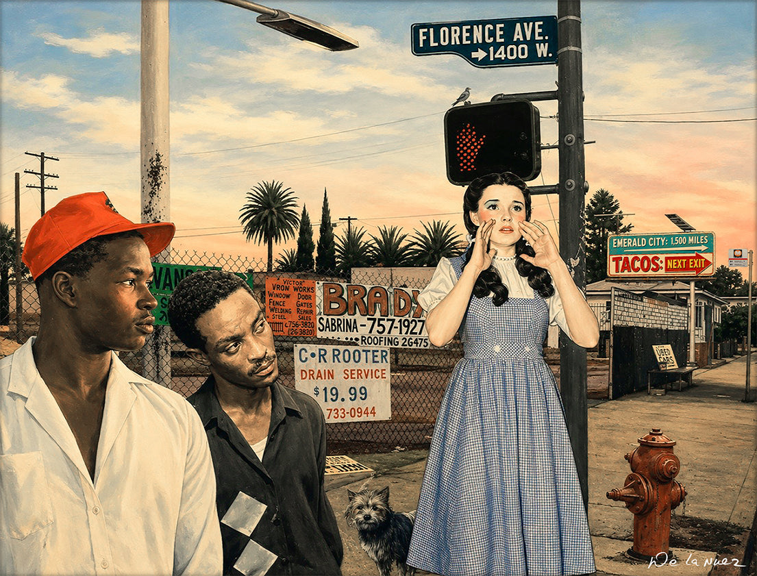 Nelson De La Nuez Dorothy in the Hood Print MOHA Museum of Humor Art Wizard of Oz