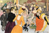 Nelson De La Nuez Happy Hour at the Moulin Rouge Print MOHA Museum of Humor Art Party Dancing