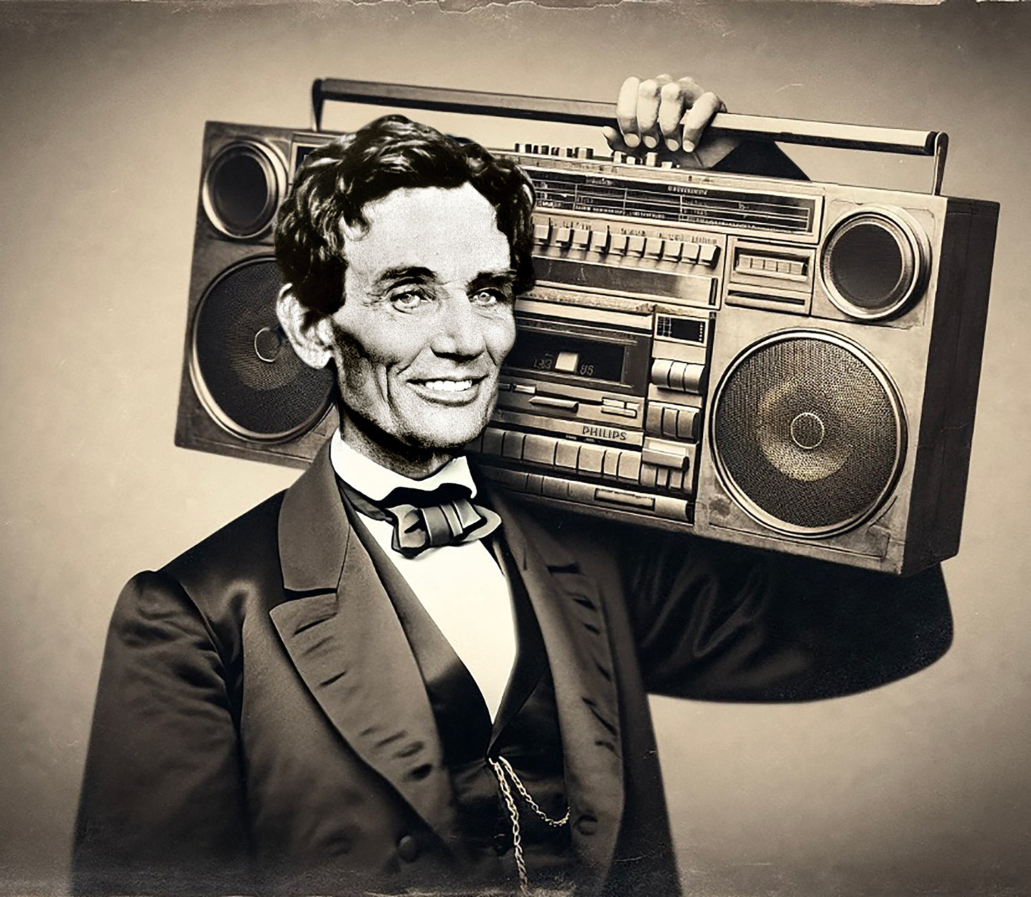 Hip-Hop Abe Print