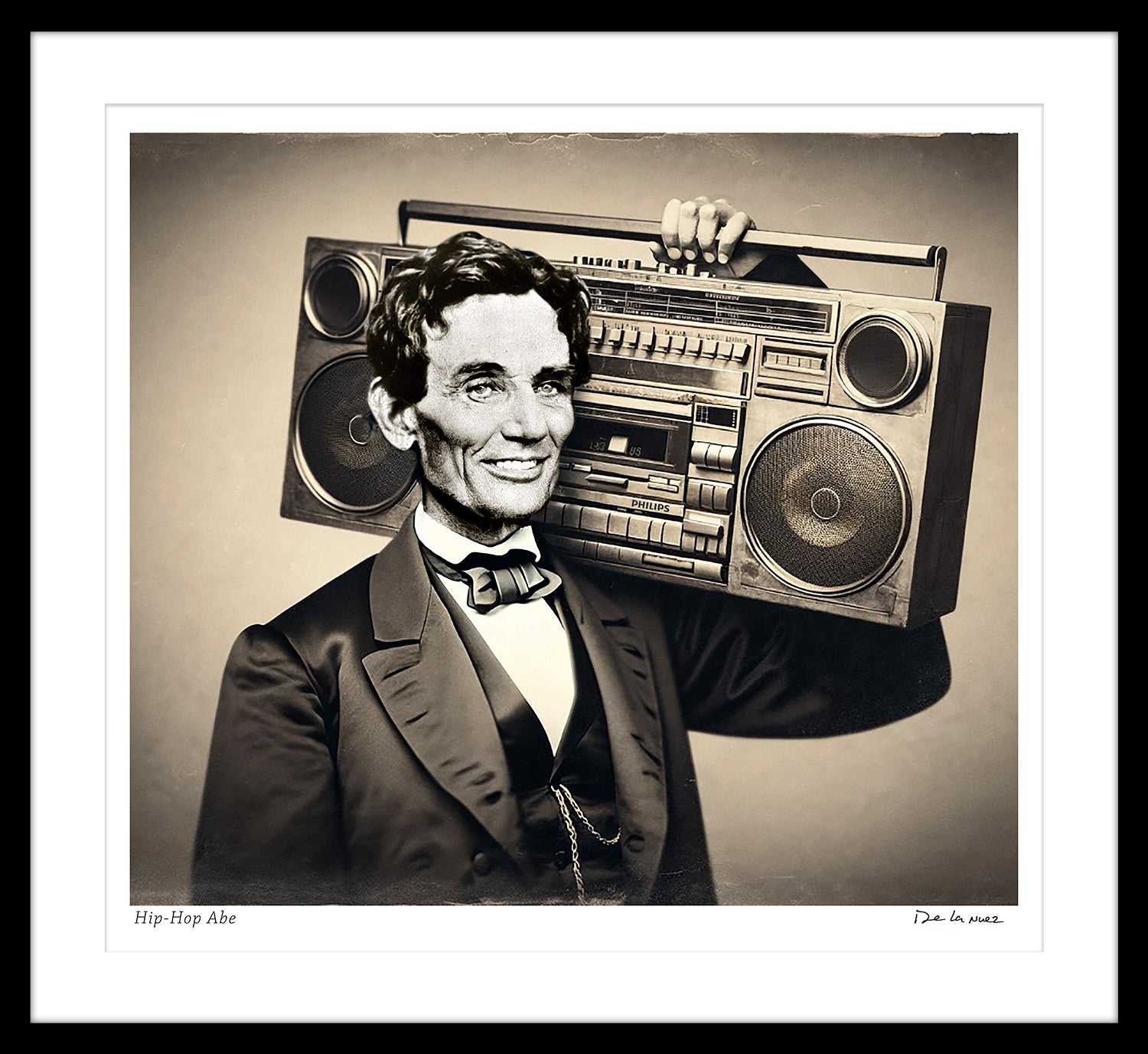 Hip-Hop Abe Print