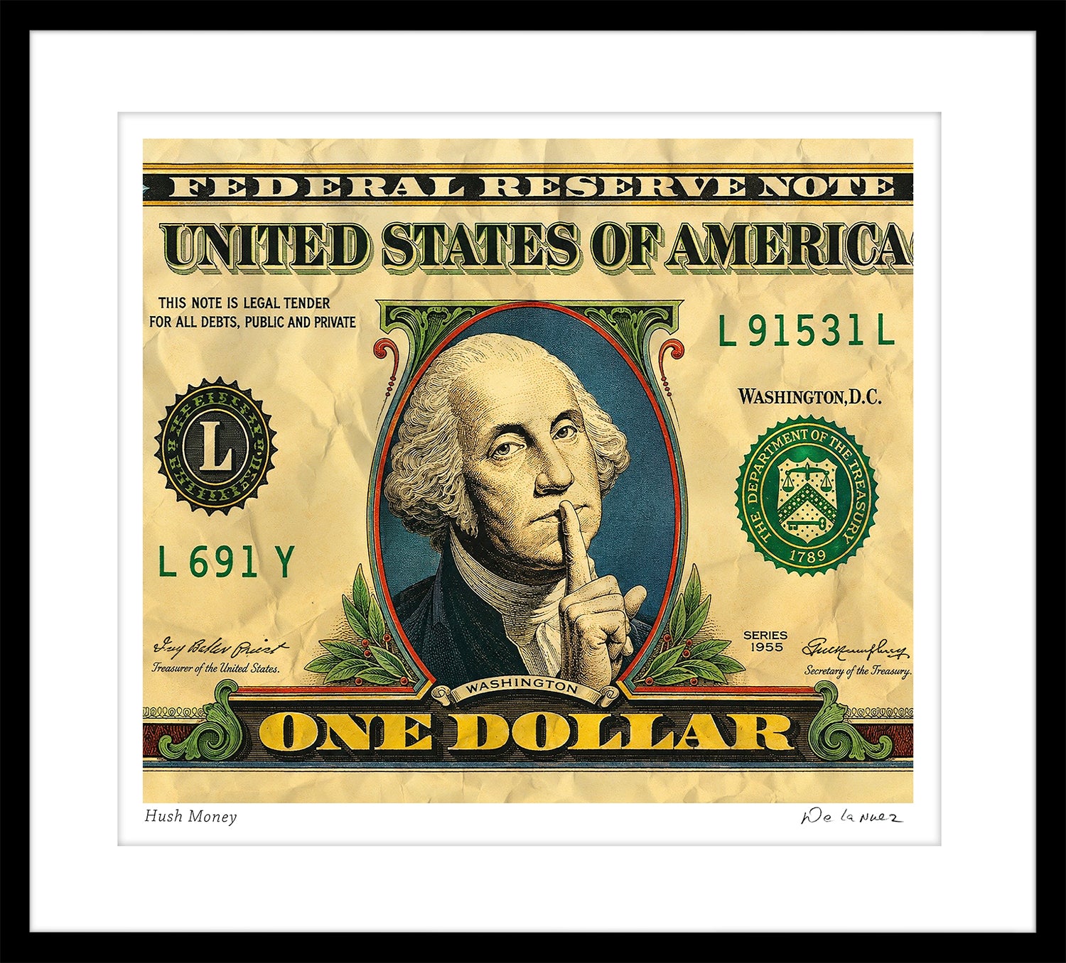 Hush Money Print