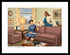 I Found Jesus...He was Behind the Sofa Print