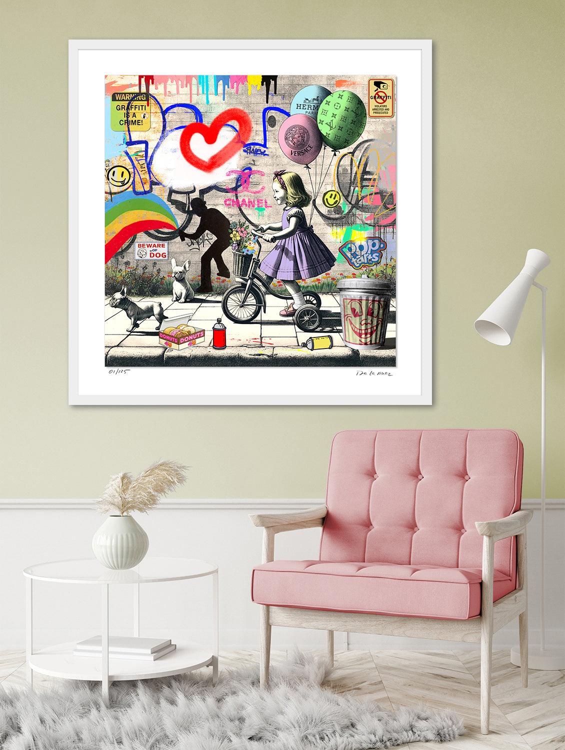 Nelson De La Nuez The Museum of Humor Art MOHA It's a Mad Mad World Limited Edition Graffiti Street Art