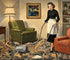 Nelson De La Nuez Jackson Pollock's Living Room Print MOHA Museum of Humor Art 