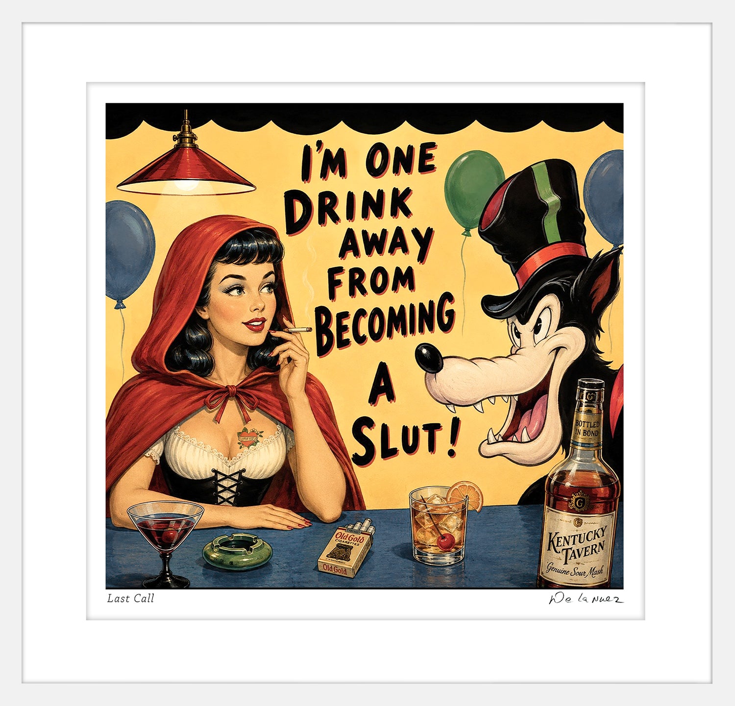 Last Call Print