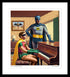Life at Wayne Manor Print
