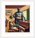 Life at Wayne Manor Print
