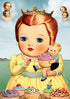 Nelson De La Nuez Little Miss Cupcake Print MOHA Museum of Humor Art Surrealism Sweets Dessert Treats Sugar Frosting Angels
