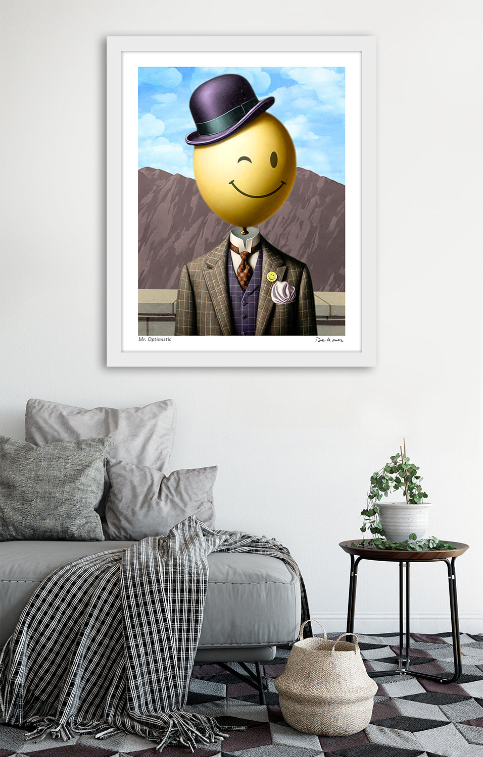 Mr Optimistic Print