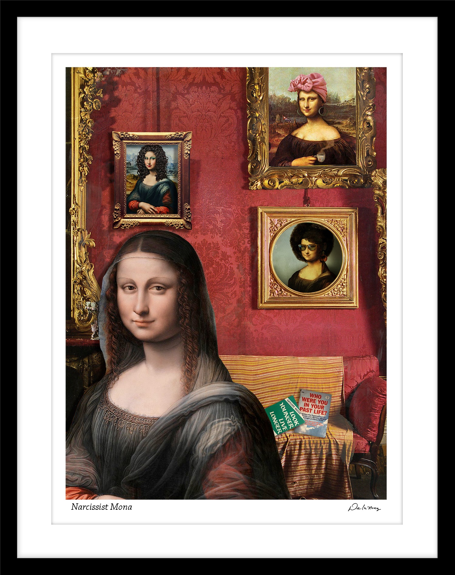 Narcissist Mona Print