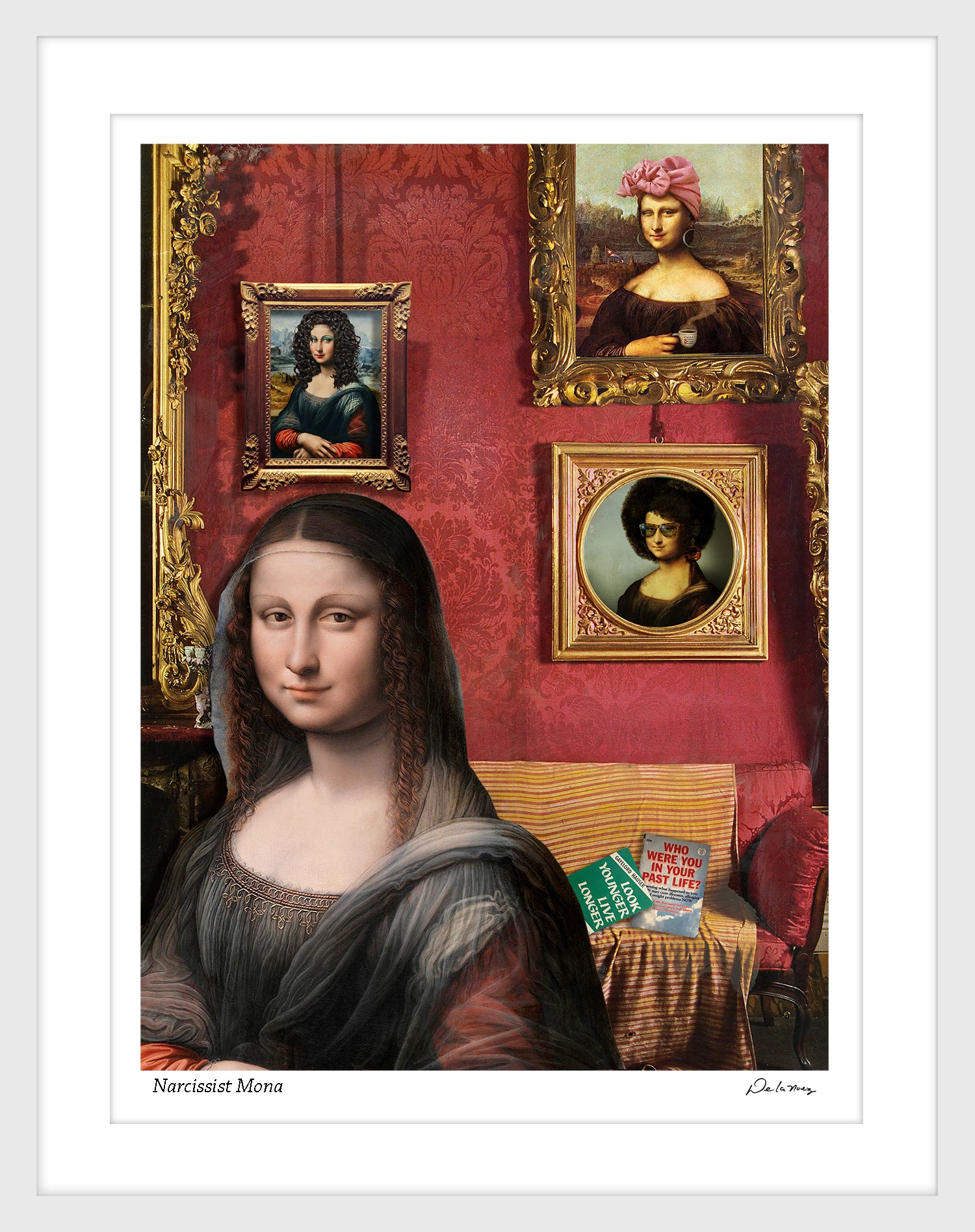 Narcissist Mona Print