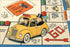 Nelson De La Nuez Pass Go Print MOHA Museum of Humor Art Board Game Taxi Money 