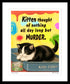 Psycho Kitty Print