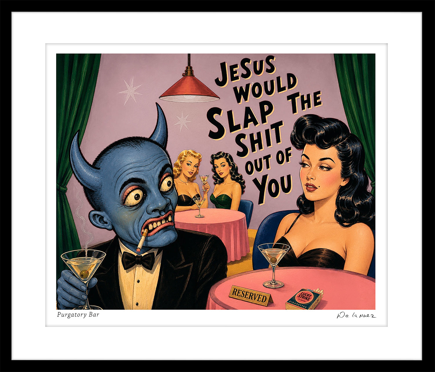 Purgatory Bar Print