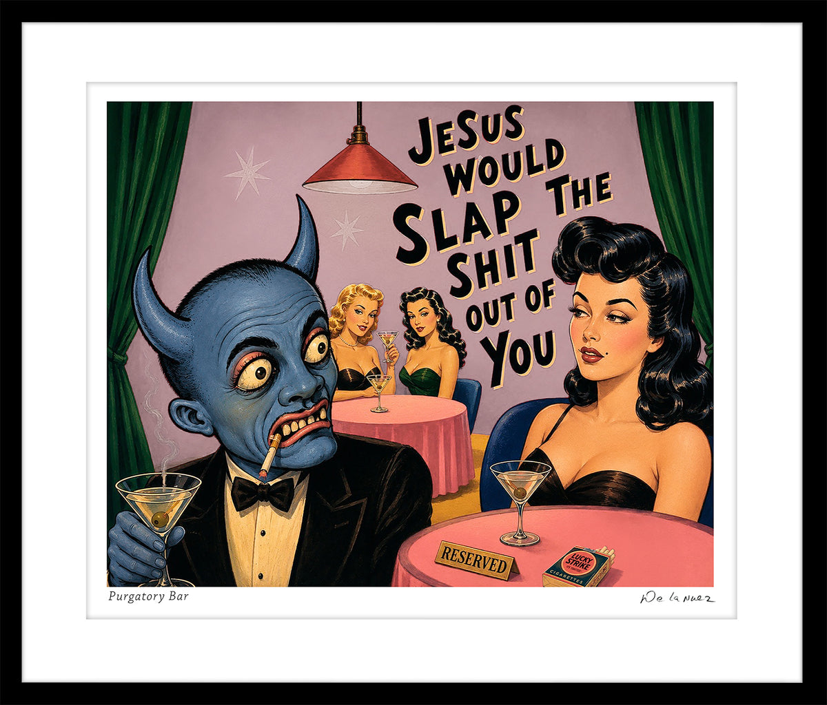 Purgatory Bar Print