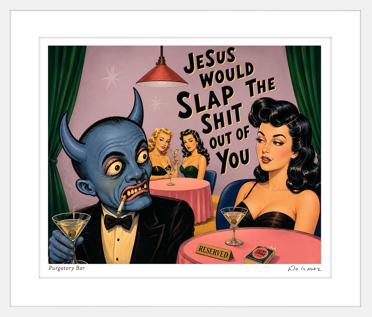 Purgatory Bar Print