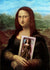 Nelson De La Nuez Renaissance Barbie Print MOHA Museum of Humor Art Mona Lisa Leonardo Da Vinci Mattel Doll 