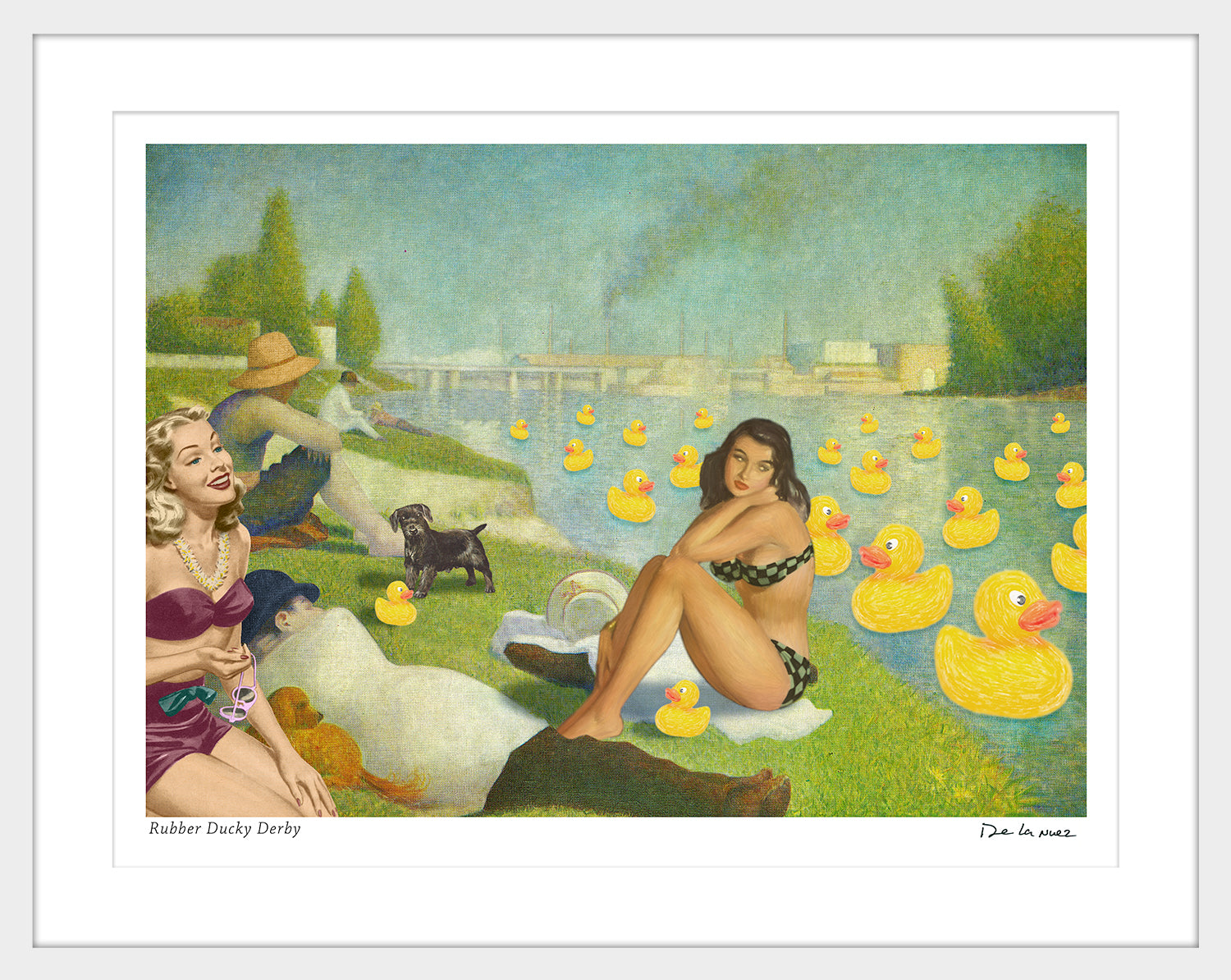 Rubber Ducky Derby Print