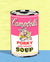 Nelson De La Nuez Soup of the Day Print MOHA Museum of Humor Art Andy Warhol Campbell's Soup Can Porky the Pig Pork and Beans