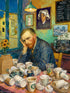 vincent van gogh art starbucks coffee humor art MOHA nelson de la nuez