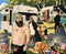 Nelson De La Nuez The Museum of Humor Art MOHA Sunday in the Park With Trailer Trash Print Parody Impressionism Art History
