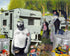 the king of pop art nelson de la nuez the museum of humor art moha sunday in the park with trailer trash print parody impressionism