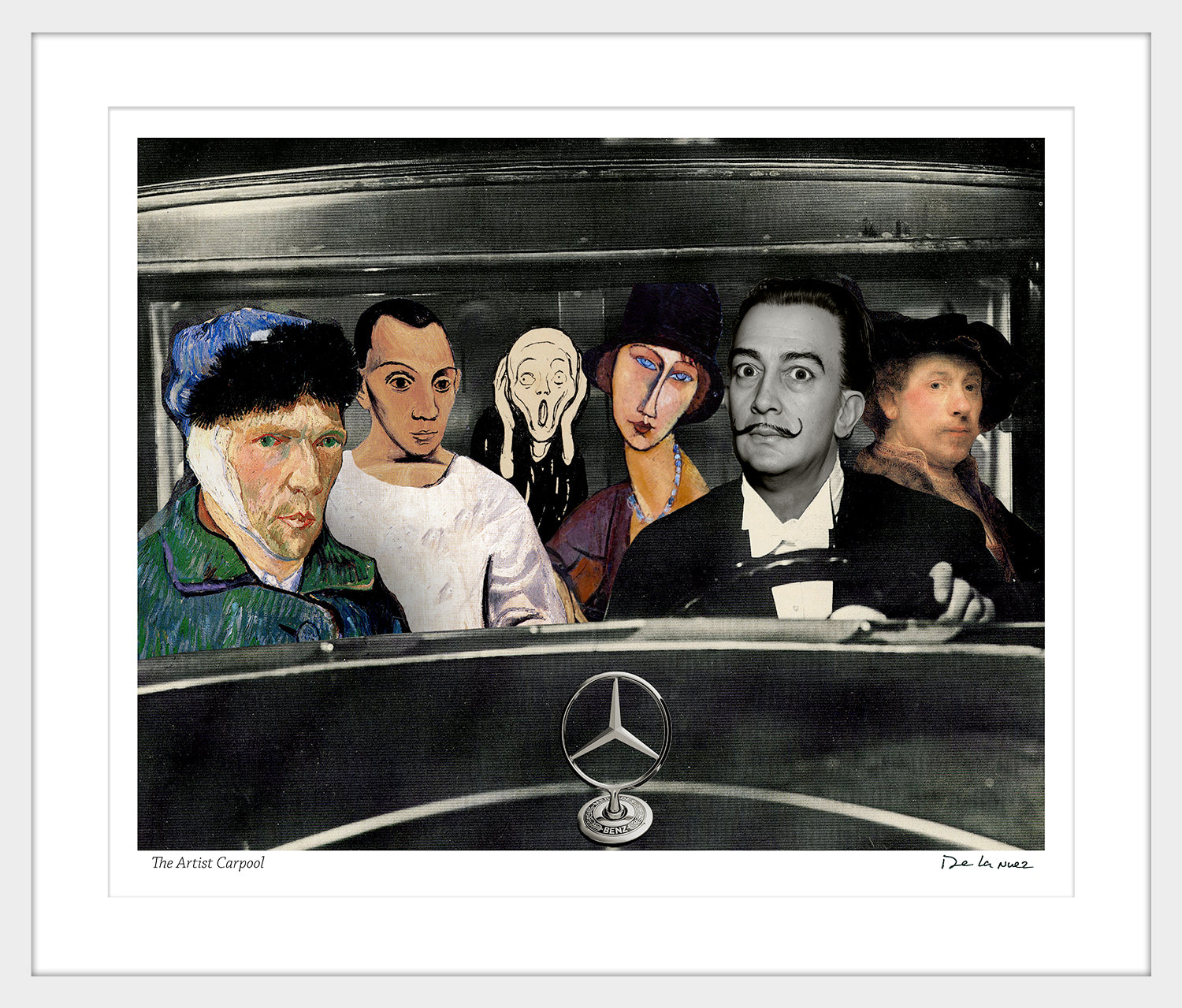 The Artist Carpool Print