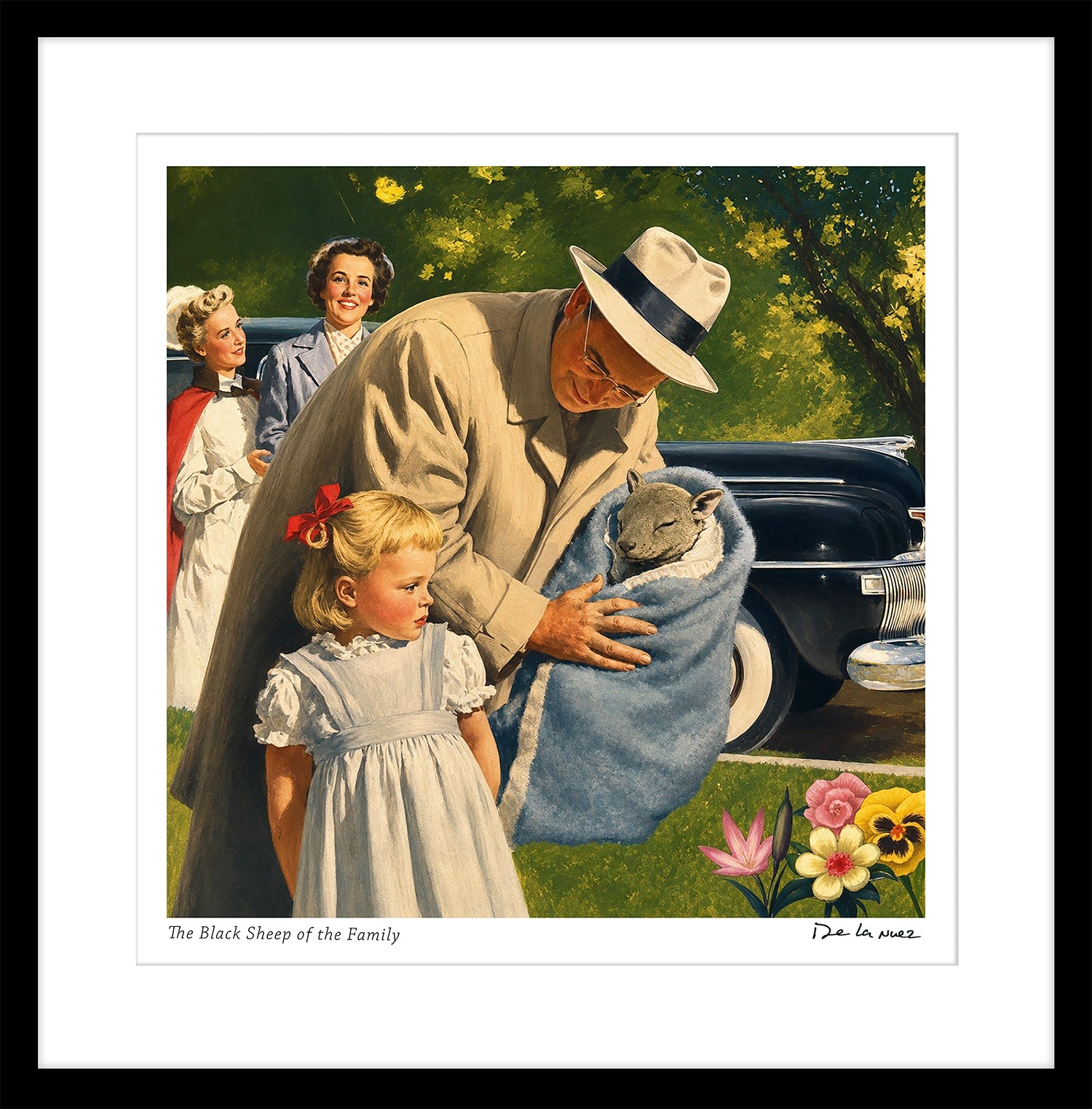 The Black Sheep of the Family Print