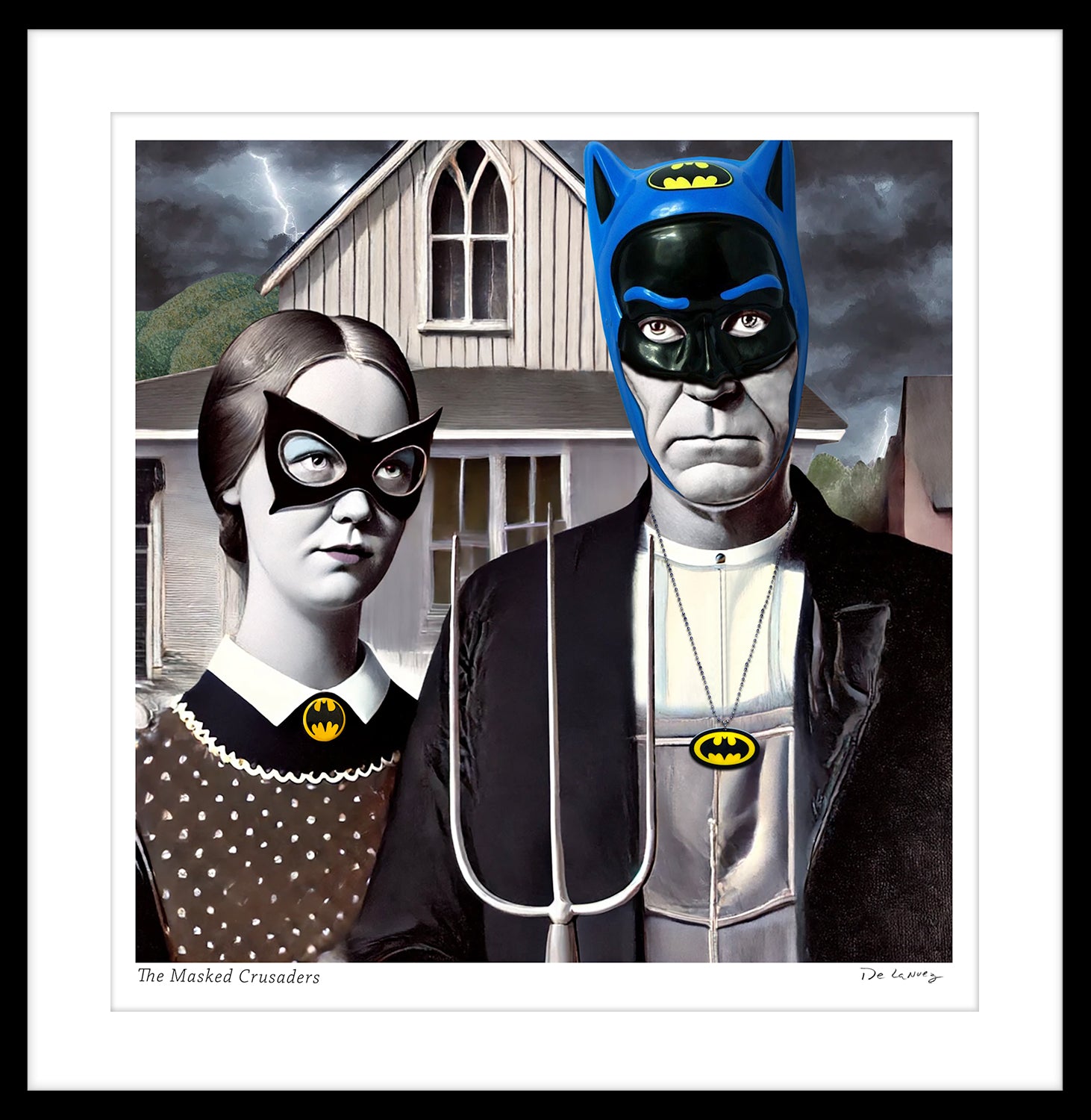 The Masked Crusaders Print