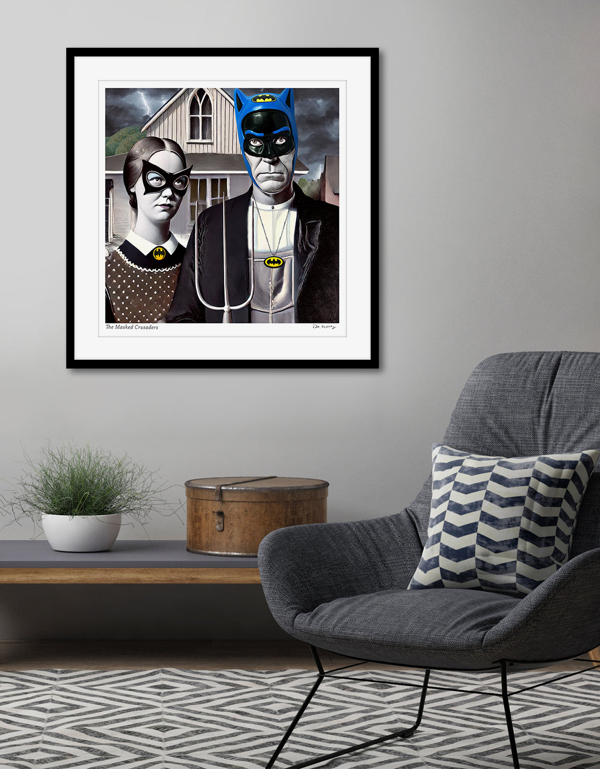 The Masked Crusaders Print