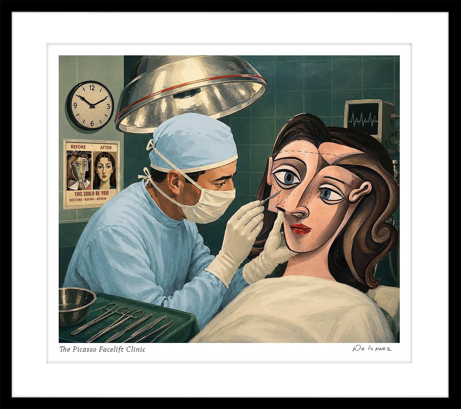 The Picasso Facelift Clinic Print