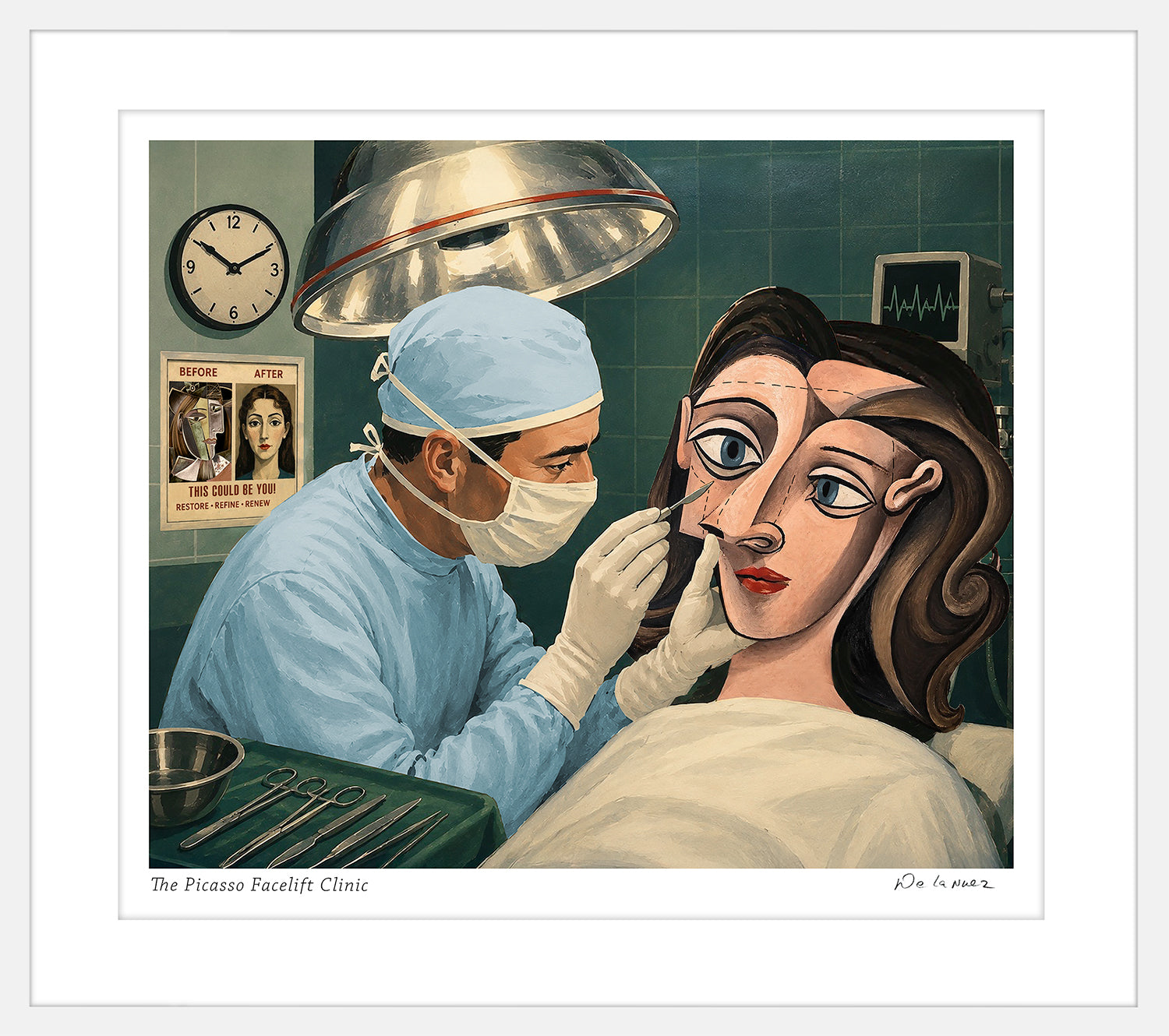 The Picasso Facelift Clinic Print