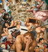 Nelson De La Nuez The Sistine Chapel Eviction Print MOHA Museum of Humor Art Religion Michelangelo