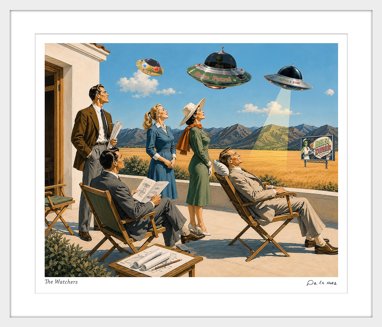 The Watchers Print