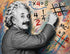 Nelson De La Nuez New Theory of Relativity Print The Museum of Humor Art MOHA Einstein Mathematics