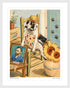 Vincent Van Dog Print