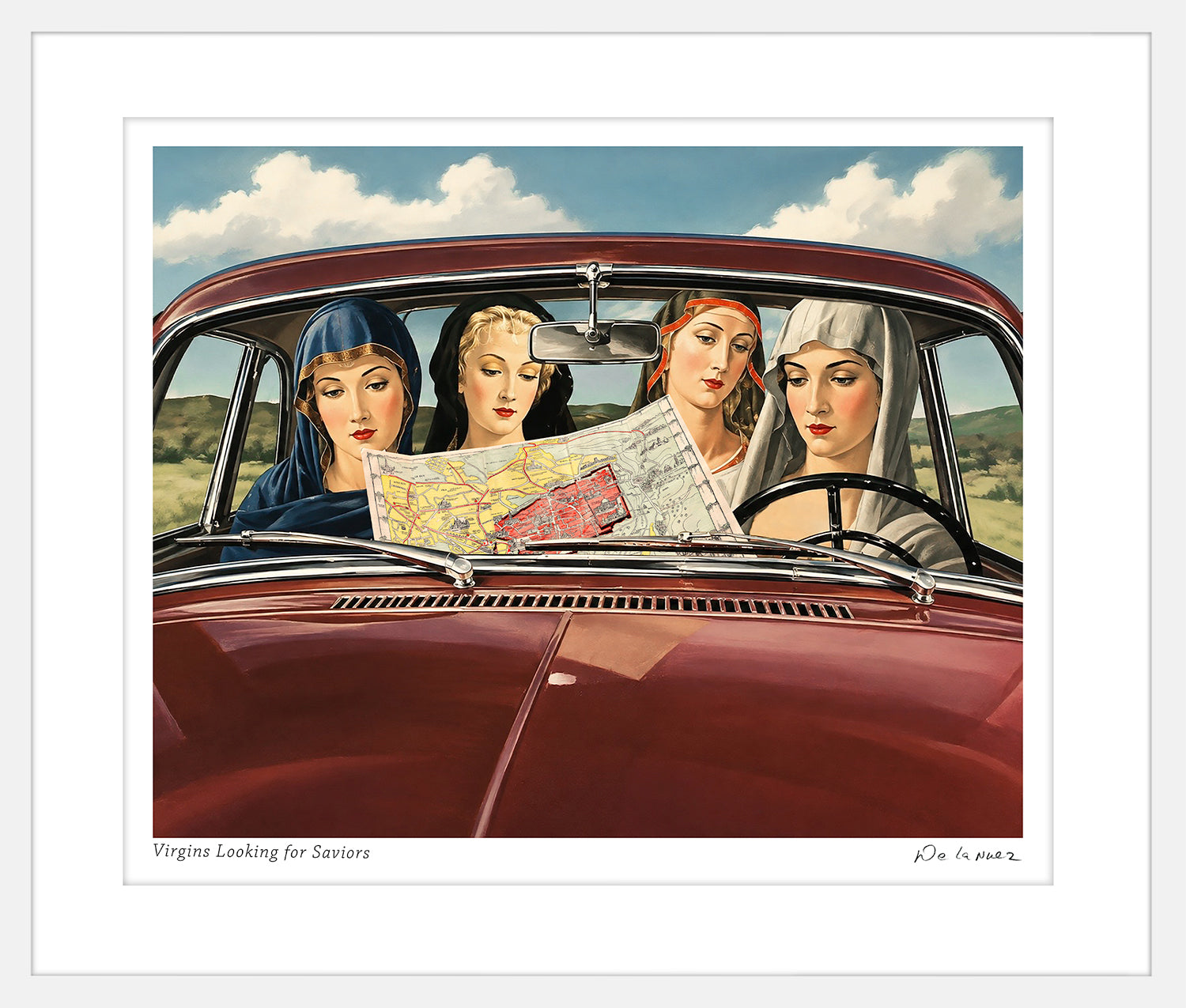 Virgins Looking for Saviors Print