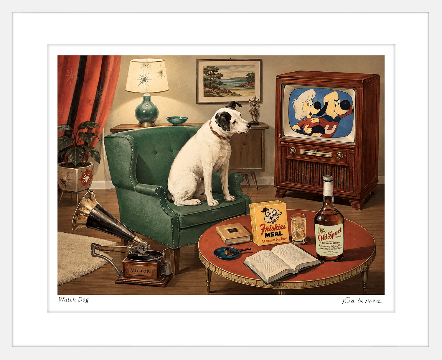Watch Dog Print