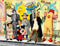 Nelson De La Nuez Welcome to Hollywood Print MOHA Museum of Humor Art Bus Spot Grafitti Cartoons Mascots Los Angeles California