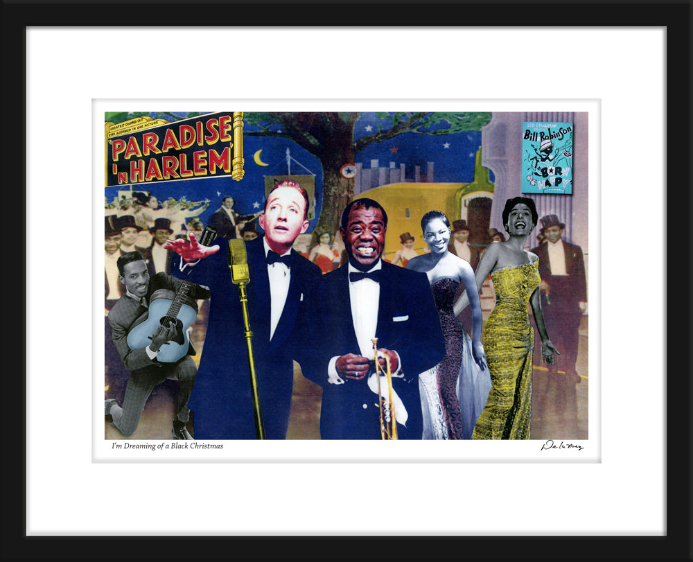 I'm Dreaming of a Black Christmas Print