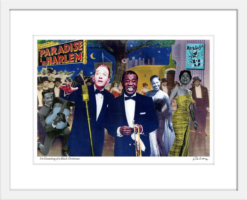 I'm Dreaming of a Black Christmas Print