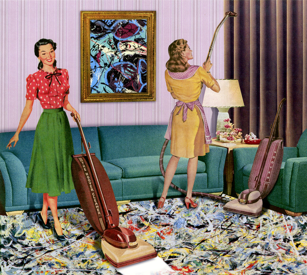 Jackson Pollock's Living Room