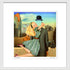 Kissing Magritte Print