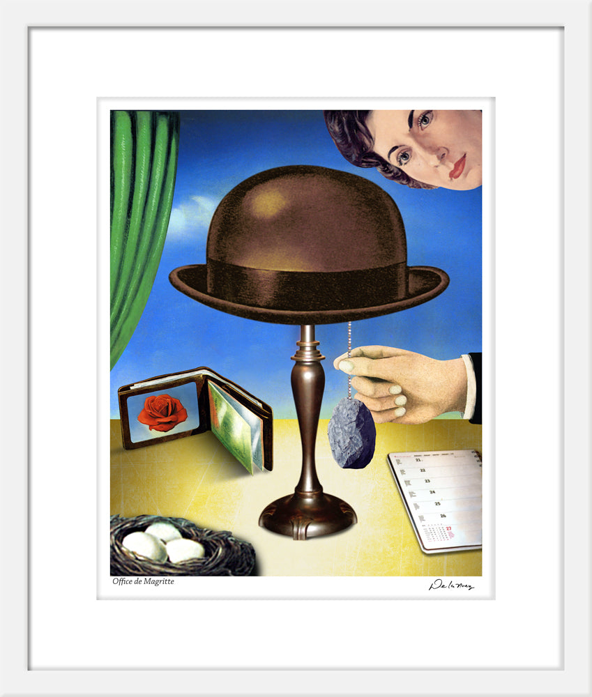 Office De Magritte Print