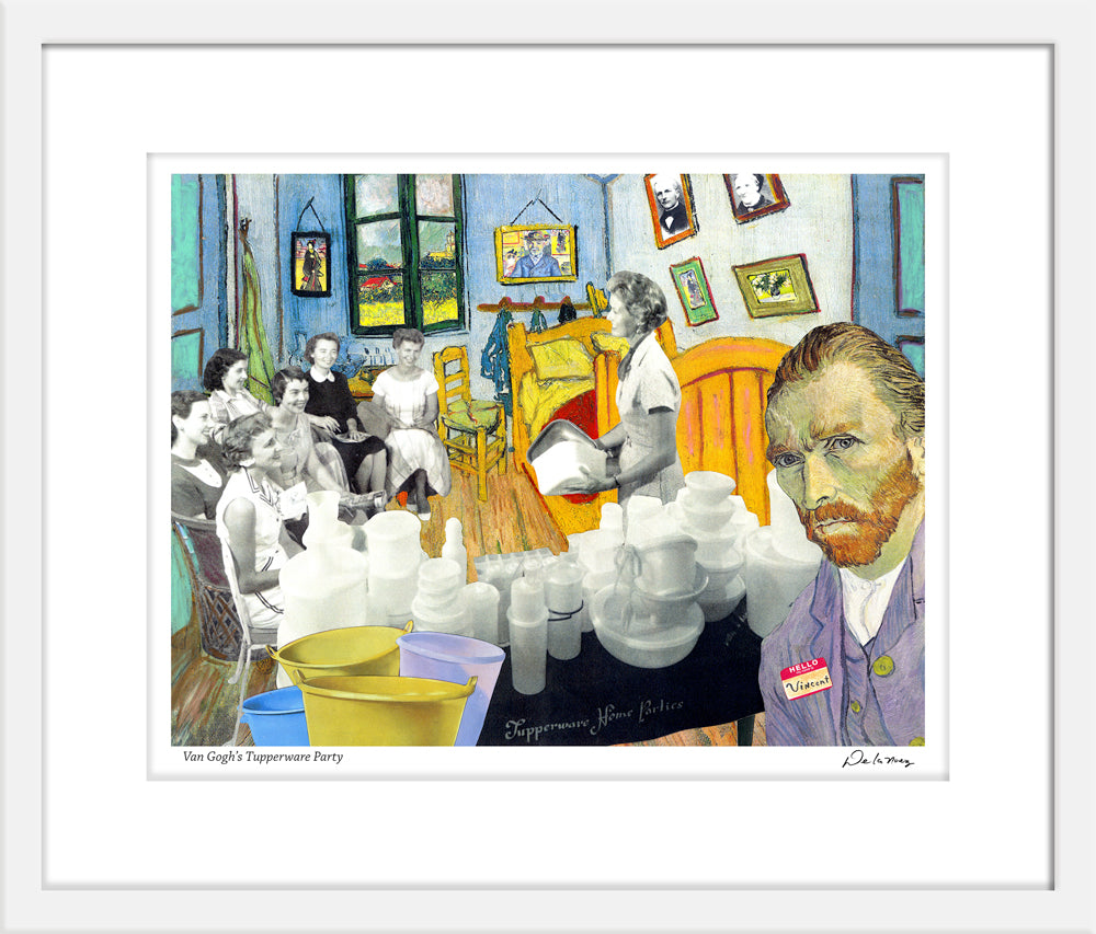 Van Gogh's Tupperware Party Print